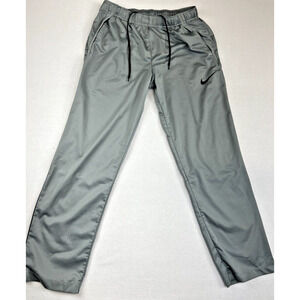NIKE DRI-FIT MEN’S‎ SIZE LARGE GRAY ACTIVEWEAR LIGHTWEIGHT PANTS
